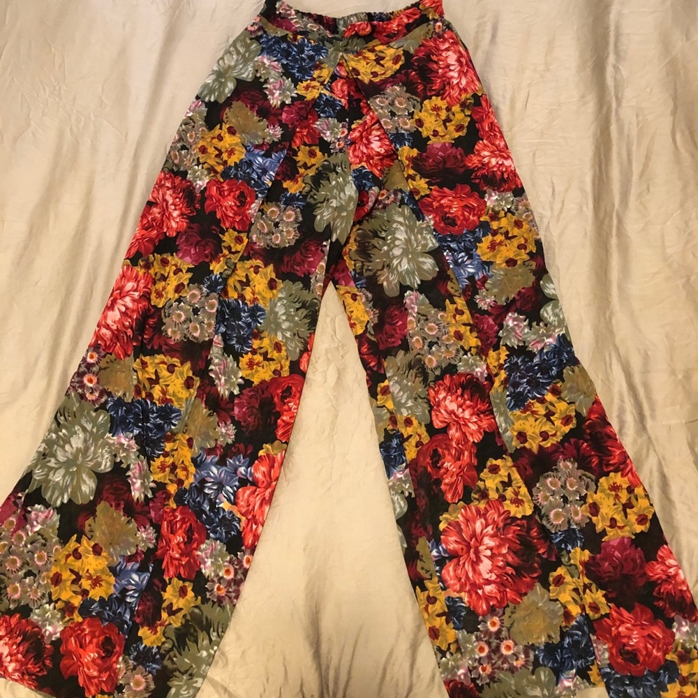 Highwaisted Floral Pants